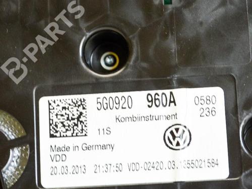 Instrument cluster VW GOLF VII (5G1, BQ1, BE1, BE2) 1.6 TDI | BP6502797C47 