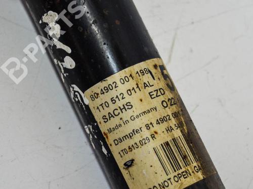 Left rear shock absorber VW TOURAN (1T1, 1T2) 1.9 TDI | BP6496651M18 