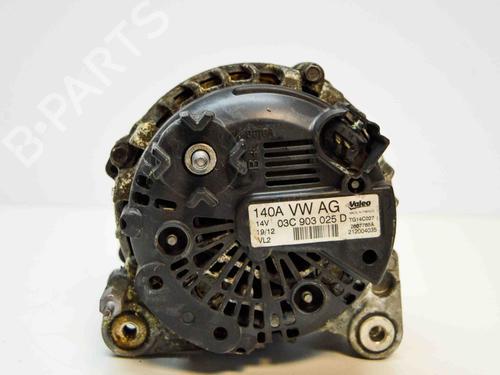 Alternator VW GOLF VI (5K1) 1.4 TSI | BP6503558M7