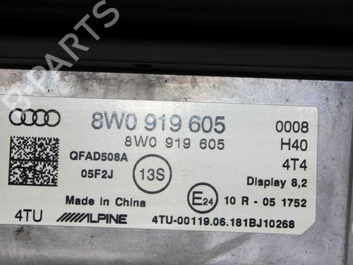 Ferdsskriver AUDI A4 B9 (8W2, 8WC) 2.0 TFSI quattro | BP20145732C48 