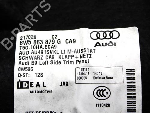 Bagagerumsbeklædning AUDI A4 B9 (8W2, 8WC) 2.0 TFSI | BP32355569I3