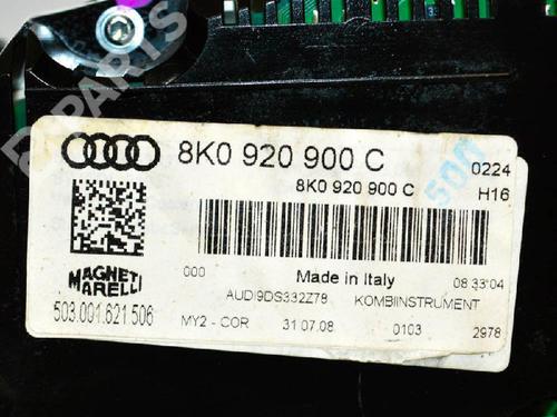Instrument cluster AUDI A4 B8 Avant (8K5) 2.0 TDI | BP6496160C47 