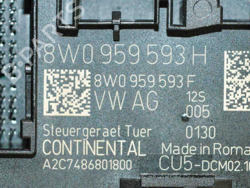 Electronic module AUDI A4 B9 (8W2, 8WC) 2.0 TDI | BP6483228M83
