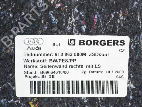 Boot lining AUDI A5 Sportback (8TA) 2.0 TDI quattro | BP14691204I3 