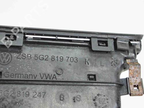 Air vent VW GOLF VII (5G1, BQ1, BE1, BE2) 1.6 TDI | BP14684342I21
