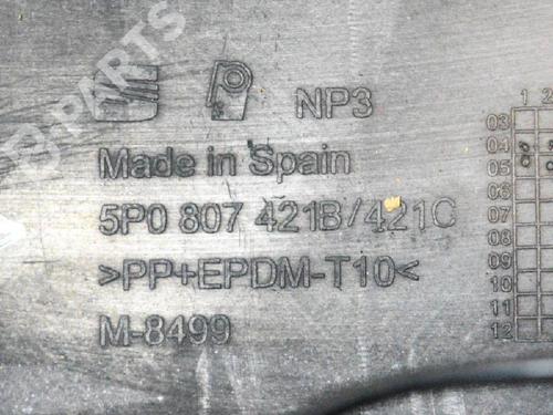 Rear bumper SEAT ALTEA (5P1) 1.6 | BP8852750C8 
