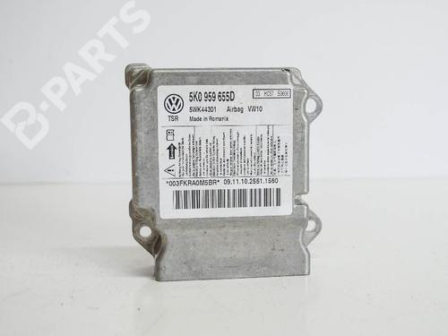 Airbag styreenhed VW GOLF VI (5K1) 1.4 TSI (122 hp) 6493594