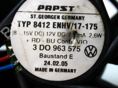 Control unit VW PHAETON (3D1, 3D2, 3D3, 3D4, 3D6, 3D7, 3D8, 3D9) 3.0 V6 TDI 4motion | BP10674601M11 