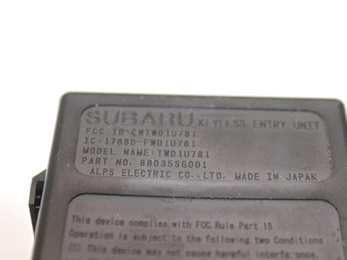 Electronic module SUBARU FORESTER (SJ_) 2.5 AWD (SJ9) | BP37522656M83 - Image 5