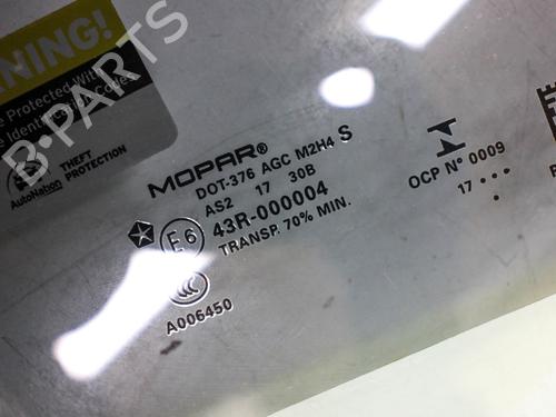 Front right door window JEEP COMPASS (MK49) 2.4 | BP29919210C19