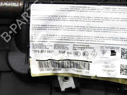 Knee airbag PORSCHE CAYENNE (92A) 4.8 S | BP32400497C50