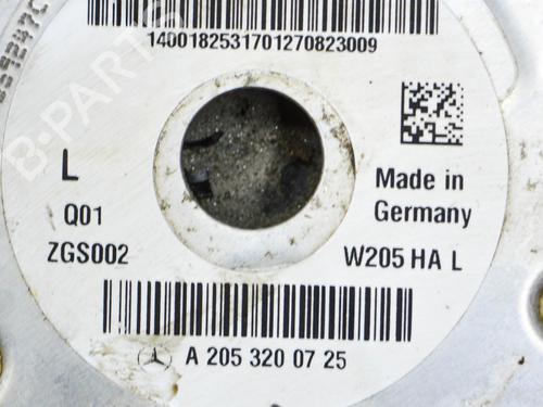 Left rear shock absorber MERCEDES-BENZ C-CLASS T-Model (S205) C 350 e (205.247) | BP16143872M18 