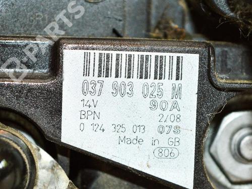 Alternator SKODA ROOMSTER (5J7) 1.2 | BP6491765M7 