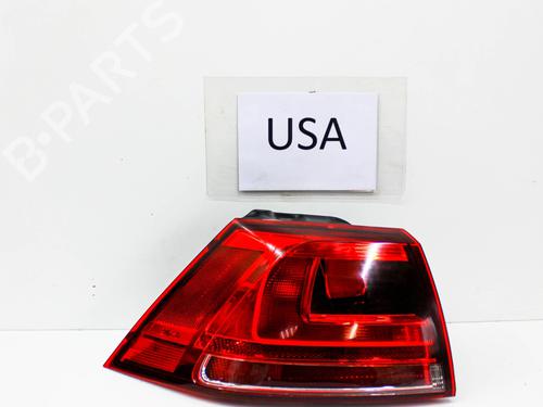 Left taillight VW GOLF VII (5G1, BQ1, BE1, BE2) 2.0 GTI (245 hp) 17376291