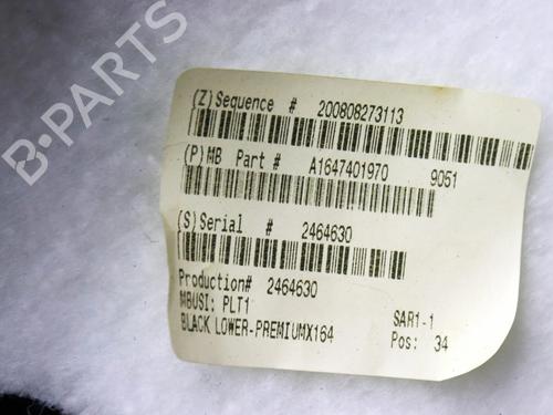 Boot lining MERCEDES-BENZ GL-CLASS (X164) GL 500 4-matic (164.886) | BP31950371I3