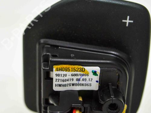 Steering wheel controls AUDI A8 D4 (4H2, 4H8, 4HC, 4HL) 3.0 TFSI quattro | BP13110558E15