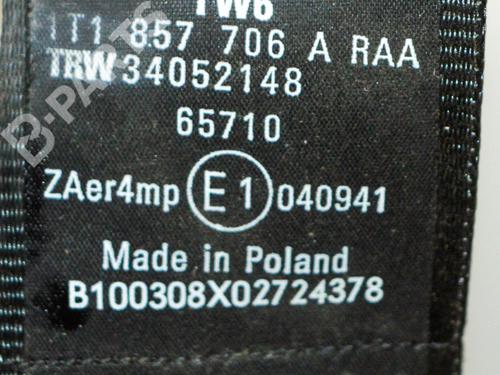 Høyre foran beltestrammer VW TOURAN (1T1, 1T2) 2.0 TDI | BP10529974C88 