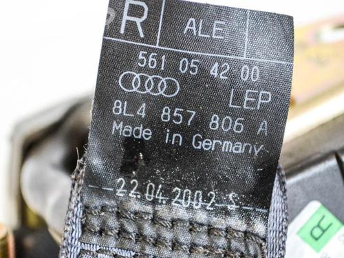 Rear right seatbelt AUDI A3 (8L1) 1.9 TDI | BP6876269I28 