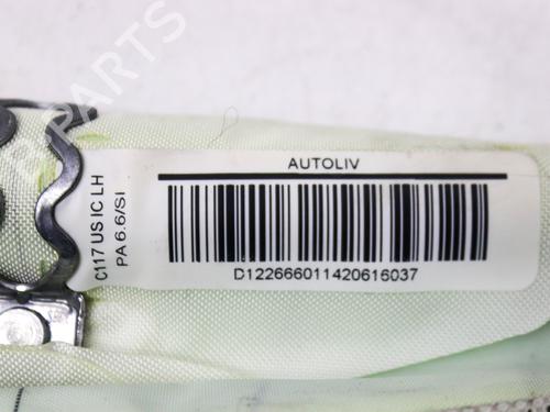 Left curtain airbag MERCEDES-BENZ CLA Coupe (C117) CLA 250 (117.344) | BP29752364C11