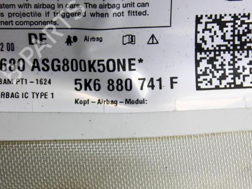 Left curtain airbag VW GOLF VI (5K1) 1.4 TSI | BP14691989C11 