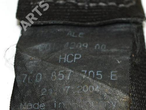 Front left seatbelt VW TOUAREG (7LA, 7L6, 7L7) 2.5 R5 TDI | BP6871871I26 