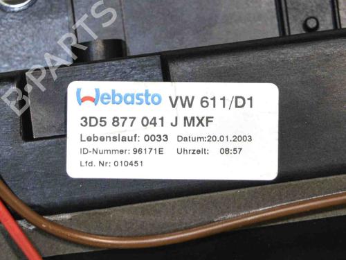 Toit Ouvrant VW PHAETON (3D1, 3D2, 3D3, 3D4, 3D6, 3D7, 3D8, 3D9) 5.0 V10 TDI 4motion | BP6488624C124