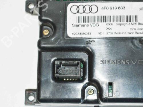 Display monitor AUDI A6 C6 (4F2) 2.0 TDI | BP7913037C48