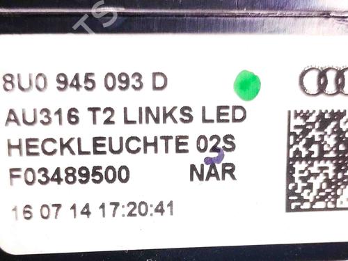 Left taillight AUDI Q3 (8UB, 8UG) 2.0 TFSI quattro | BP28823370C34 