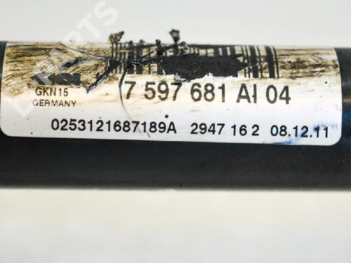 Left rear driveshaft BMW 3 (F30, F80) 320 d | BP7915255M40 