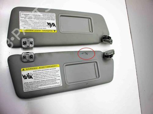 Used Right sun visor AUDI Q3 (8UB, 8UG) 2.0 TFSI quattro (200 hp) 28823278