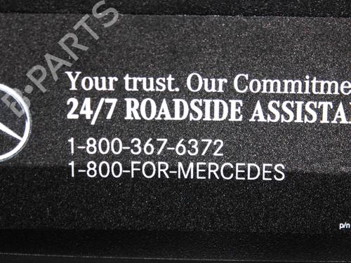 Right sun visor MERCEDES-BENZ CLA Coupe (C117) CLA 250 (117.344) | BP23252329I2 