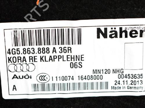 Boot lining AUDI A6 C7 (4G2, 4GC) 2.0 TDI | BP14682422I3 