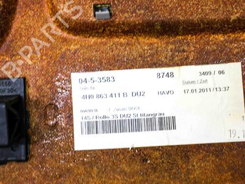 Rear parcel shelf AUDI A8 D4 (4H2, 4H8, 4HC, 4HL) 4.2 FSI quattro | BP29593104C85 