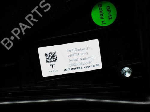 Heater matrix TESLA MODEL Y (5YJY) EV Performance All-wheel Drive | BP28823011M63 - Image 8