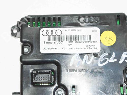 Display AUDI A6 C6 (4F2) 2.0 TDI | BP7913046C48