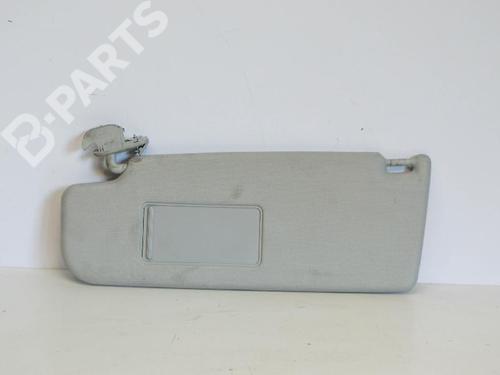 Left sun visor SKODA ROOMSTER (5J7) 1.2 (70 hp) 6491741