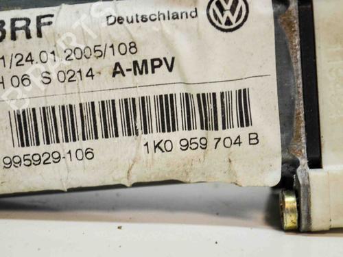 Right rear window motor VW TOURAN (1T1, 1T2) 2.0 TDI 16V | BP6494518E22
