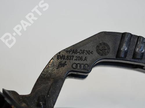 Front right exterior door handle AUDI A3 Convertible (8V7, 8VE) 2.0 TDI | BP6502170C129 