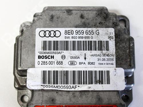 Kollisjonspute styreenhet AUDI A4 B6 (8E2) 1.8 T | BP7912307M53 