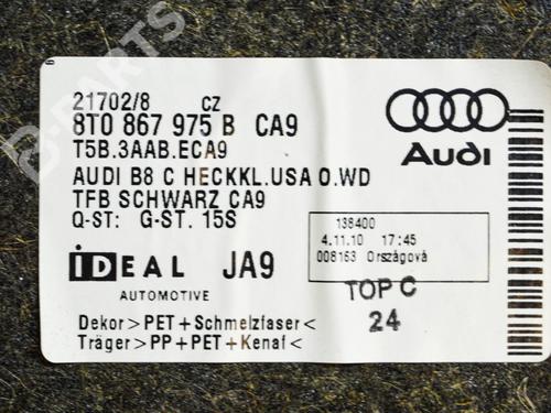 Tailgate trim AUDI A5 (8T3) S5 quattro | BP8850486C151 