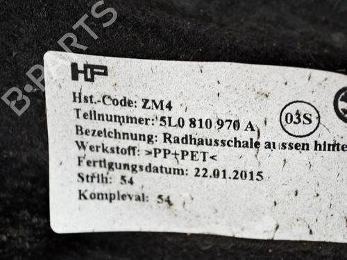 Used Wheel arch SKODA YETI (5L) 1.2 TSI (105 hp) 14687250