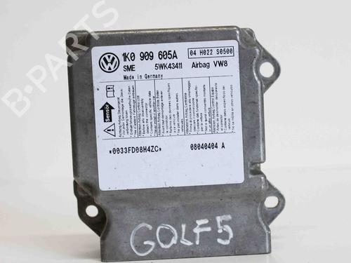 Used ECU airbags VW GOLF V (1K1) 1.4 16V (75 hp) 7912469