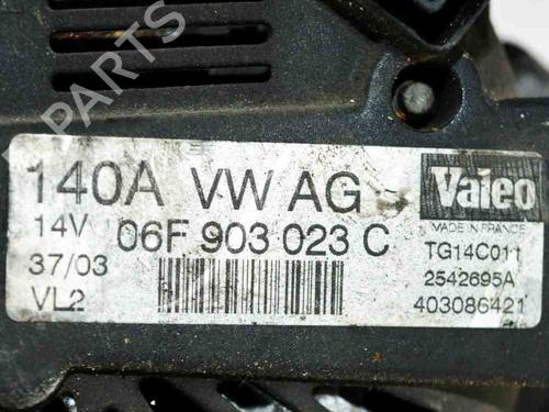 Alternator AUDI A3 (8P1) 2.0 FSI | BP6489019M7 