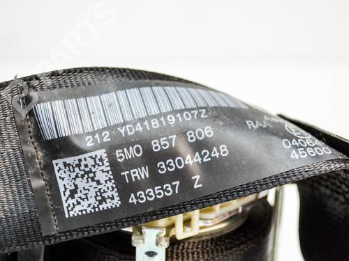 Rear right seatbelt VW GOLF PLUS V (5M1, 521) 1.9 TDI | BP6872331I28 