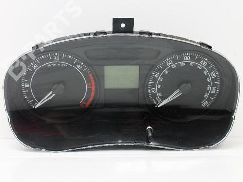 Used Instrument cluster SKODA FABIA II (542) 1.4 TDI (80 hp) 6486460