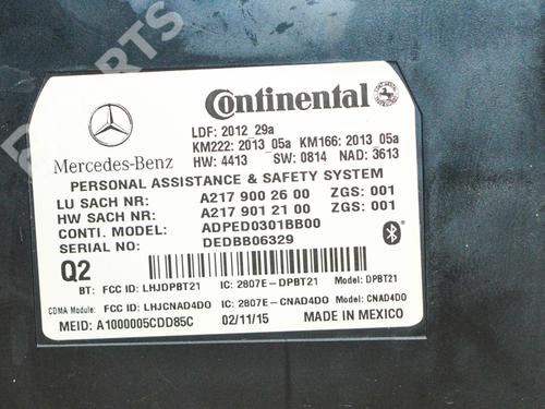 Control unit MERCEDES-BENZ CLA Coupe (C117) CLA 250 (117.344) | BP10736041M11 