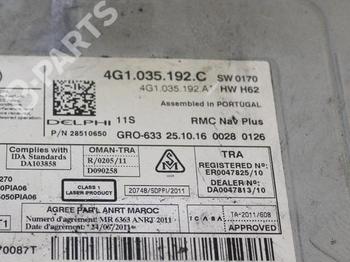 Radio AUDI A6 C7 Avant (4G5, 4GD) 2.0 TDI | BP7742048E6 
