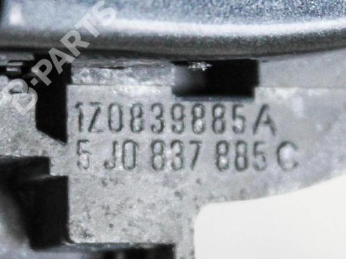 Rear right exterior door handle SKODA OCTAVIA II (1Z3) 1.4 TSI | BP6492074C130 