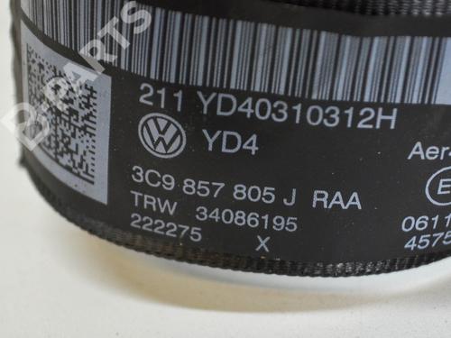 Rear left seatbelt VW PASSAT B7 Variant (365) 1.4 TSI | BP8347842I29 