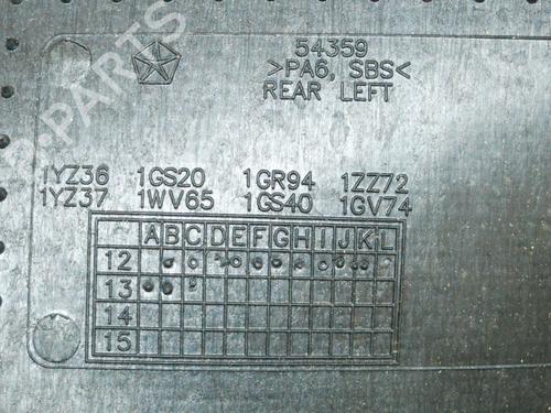 Other CHRYSLER VOYAGER III VAN (GS_) 3.8 AWD (GSHC52) | BP28820463O1 